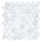 Andova Tiles SAMPLE Dayberry 15 x 15 Marble Arabesque Wall  Floor Mosaic Tile SAM-ANDDAY143 - alternate 7